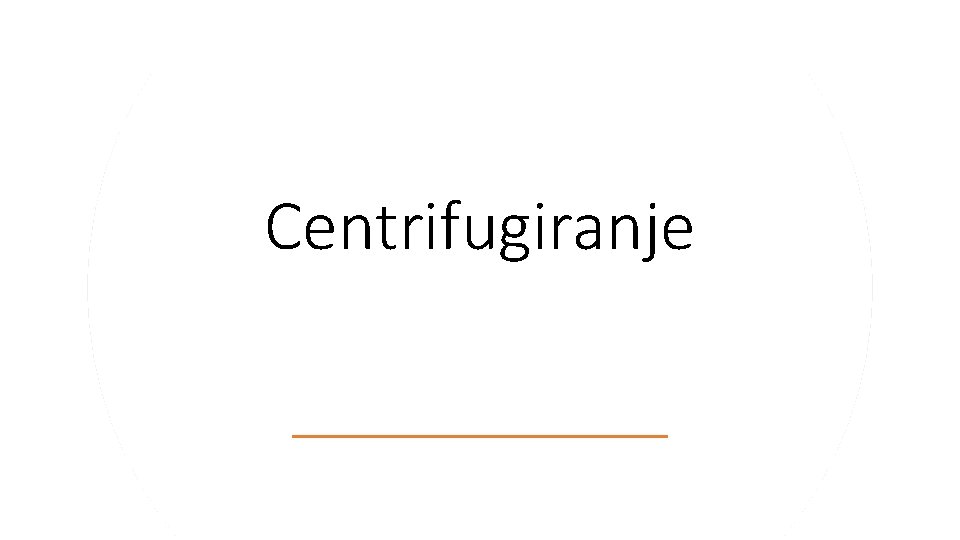 Centrifugiranje 