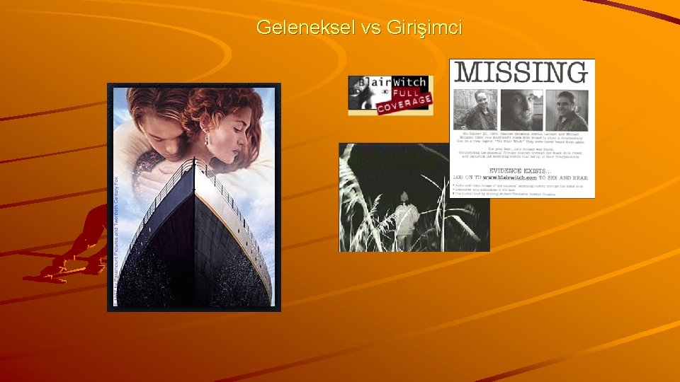 Geleneksel vs Girişimci 