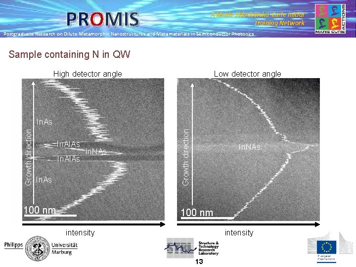 PROMIS A Marie Skłodowska-Curie Initial Training Network Postgraduate Research on Dilute Metamorphic Nanostructures and