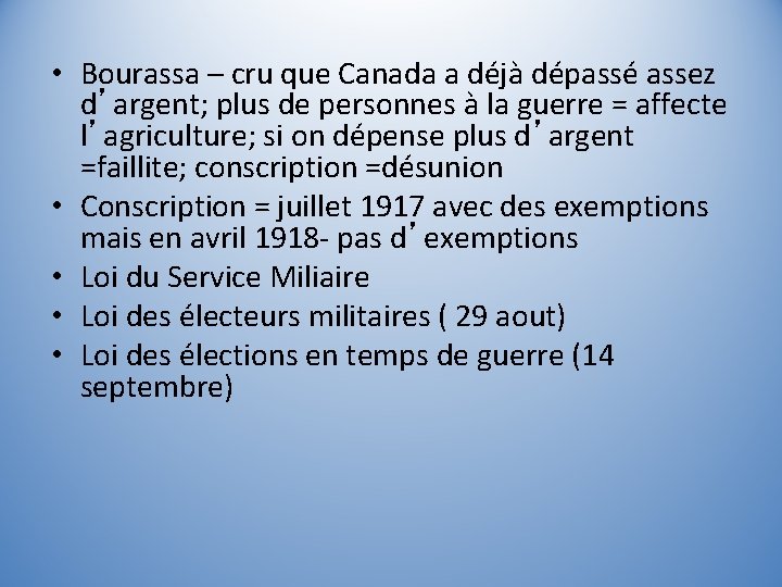  • Bourassa – cru que Canada a déjà dépassé assez d’argent; plus de