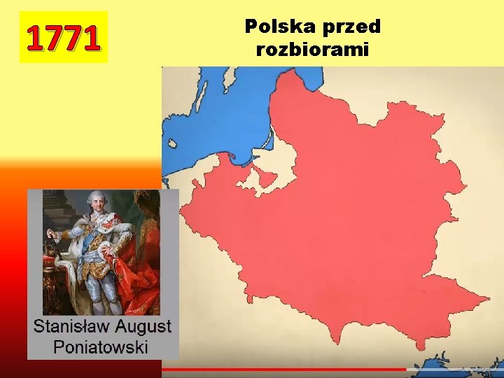 1771 Polska przed rozbiorami 