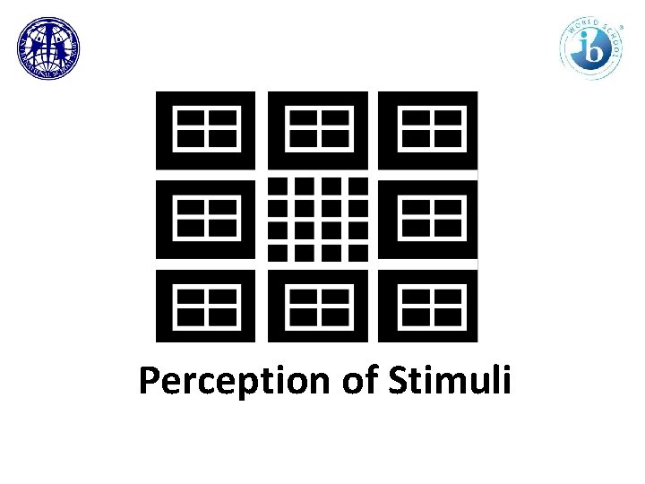 Perception of Stimuli 