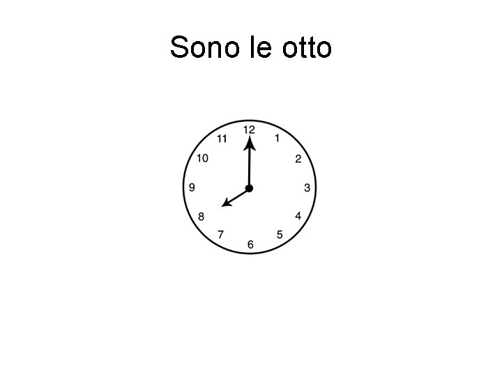 Sono le otto 