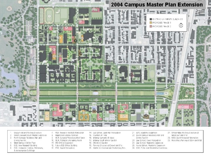 2004 Campus Master Plan Extension 