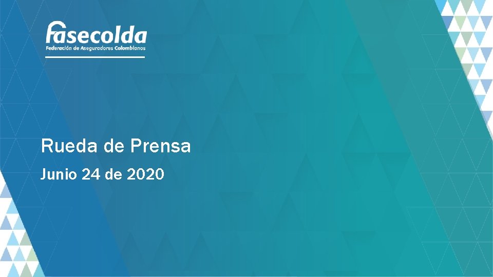 Rueda de Prensa Junio 24 de 2020 