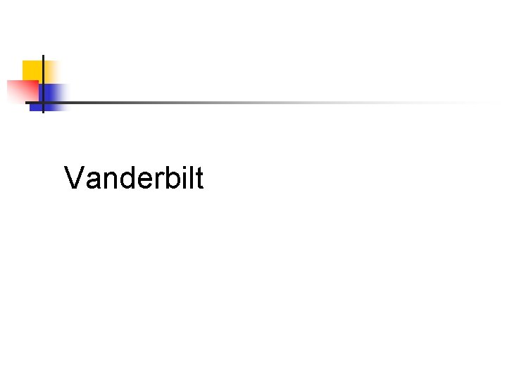 Vanderbilt 