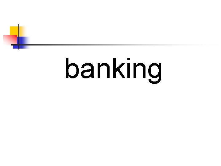 banking 