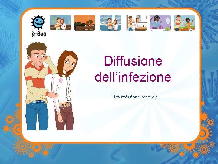 Diffusione dell’infezione Trasmissione sessuale 