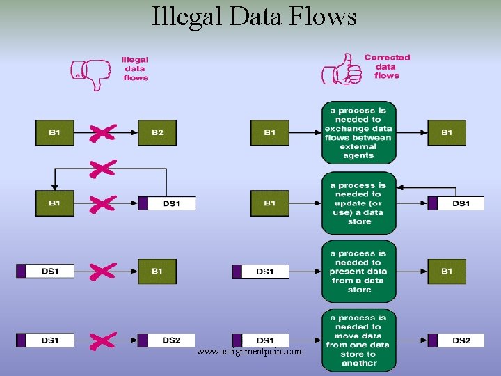 Illegal Data Flows www. assignmentpoint. com 