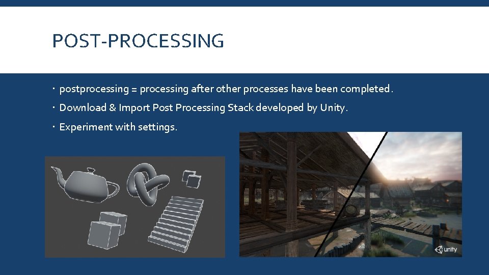 POST-PROCESSING postprocessing = processing after other processes have been completed. Download & Import Post