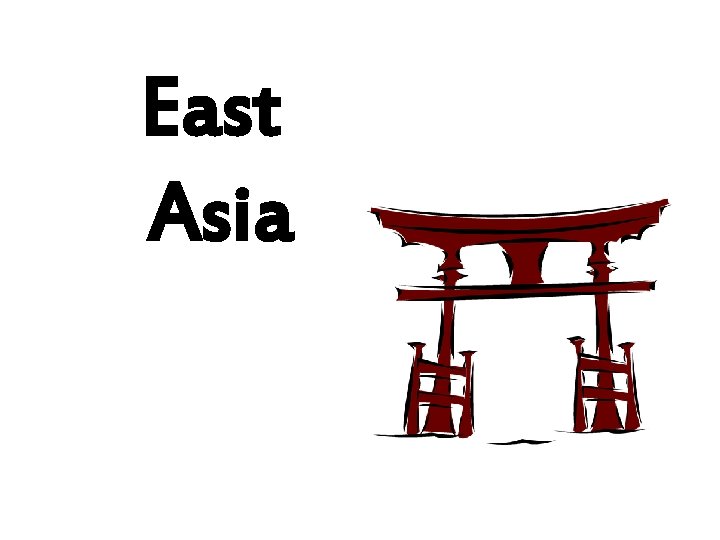 East Asia 