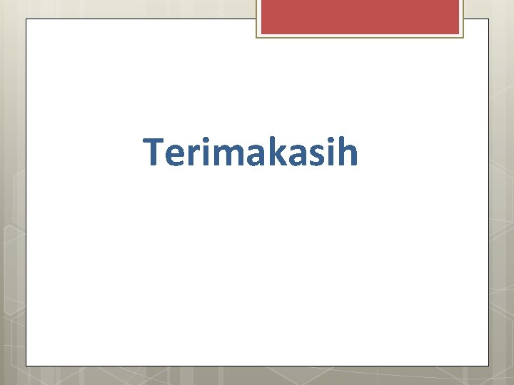 Terimakasih 