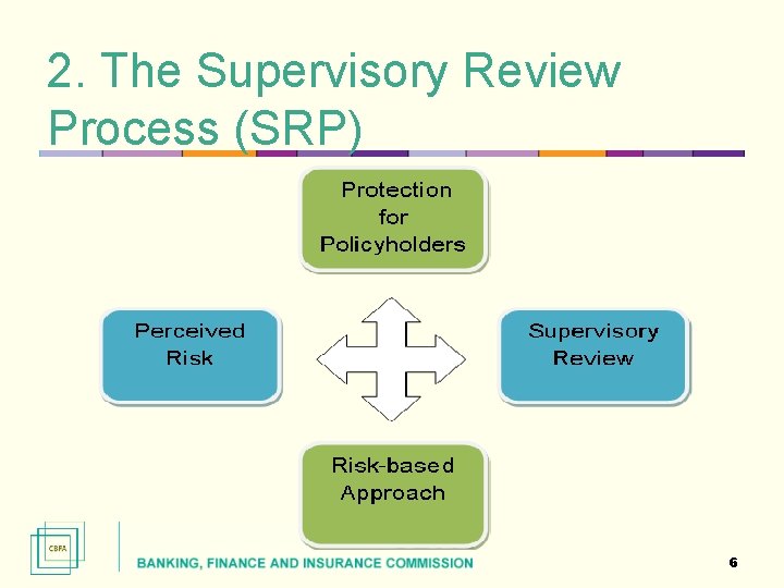 2. The Supervisory Review Process (SRP) 6 