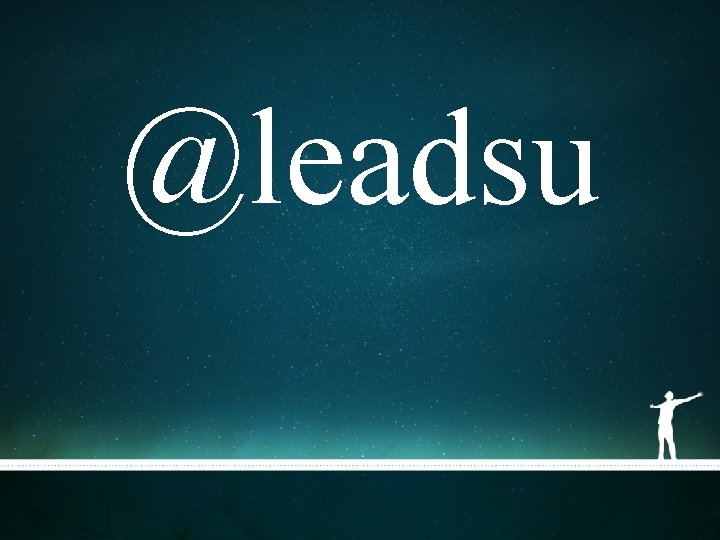 @leadsu @leadsu