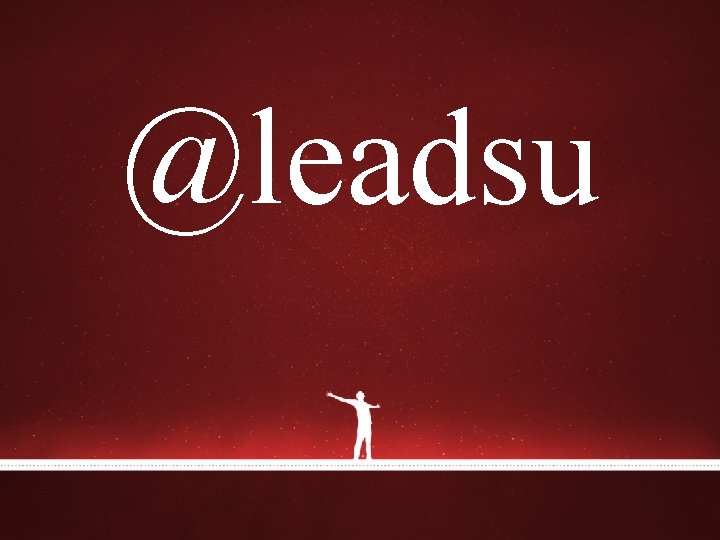 @leadsu @leadsu