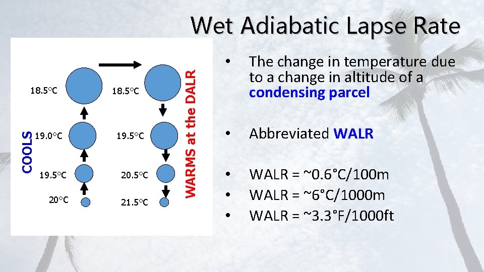 COOLS 18. 5°C 19. 0°C 18. 5°C 19. 5°C 20°C 21. 5°C WARMS at