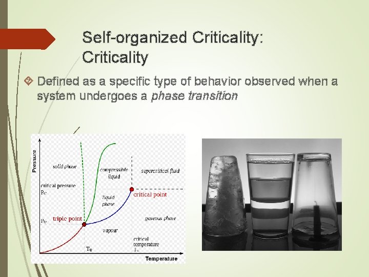 Self-organized Criticality: Criticality Defined as a specific type of behavior observed when a system
