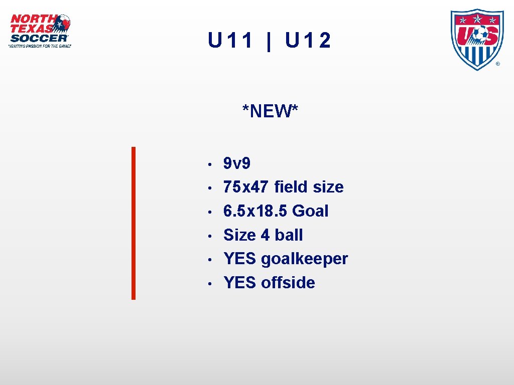 U 11 | U 12 *NEW* • • • 9 v 9 75 x