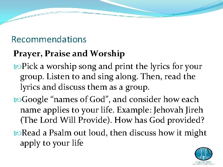 Recommendations Prayer, Praise and Worship Pick a worship song and print the lyrics for Recommendations Prayer, Praise and Worship Pick a worship song and print the lyrics for