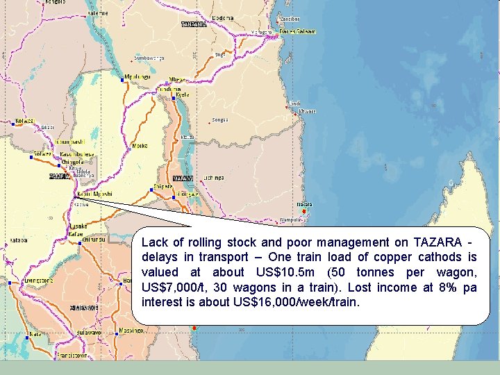 Lack of rolling stock and poor management on TAZARA delays in transport – One