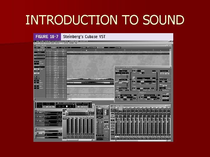 INTRODUCTION TO SOUND INTRODUCTION TO SOUND