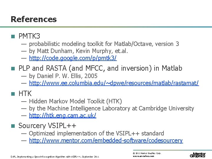 References n PMTK 3 — probabilistic modeling toolkit for Matlab/Octave, version 3 — by