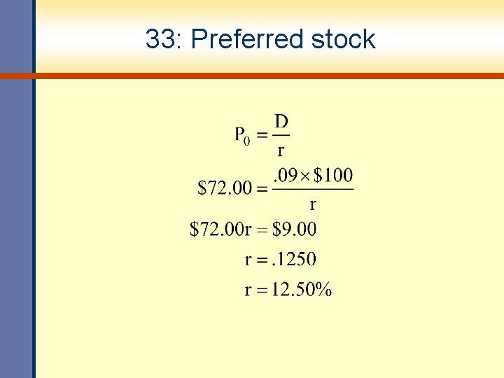 33: Preferred stock 