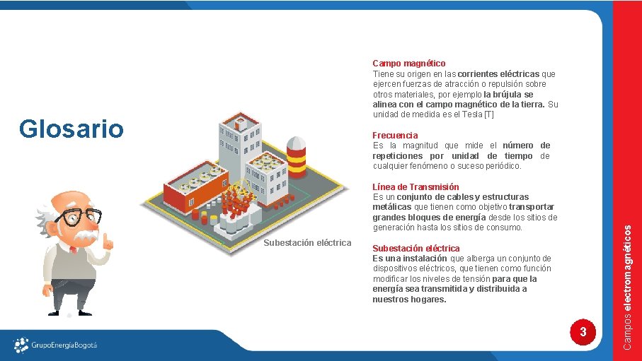 Campo magnético Tiene su origen en las corrientes eléctricas que ejercen fuerzas de atracción