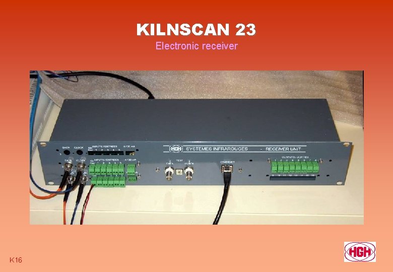 KILNSCAN 23 Electronic receiver K 16 