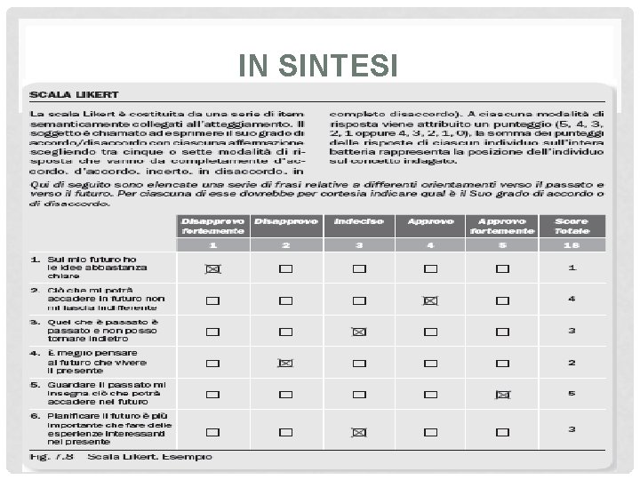 IN SINTESI 