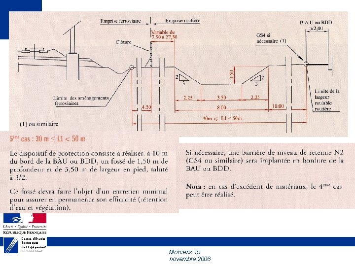 Centre d’Études Techniques de l’Équipement du Sud-Ouest Morcenx 15 novembre 2006 