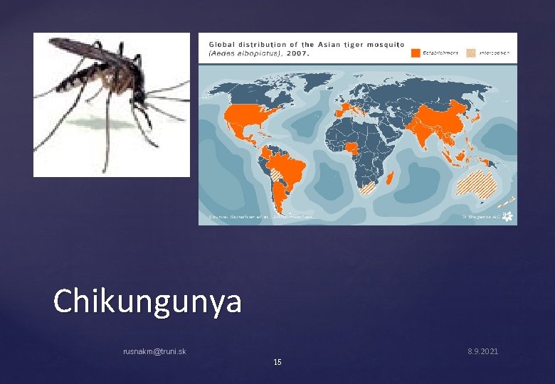 Chikungunya 8. 9. 2021 rusnakm@truni. sk 15 