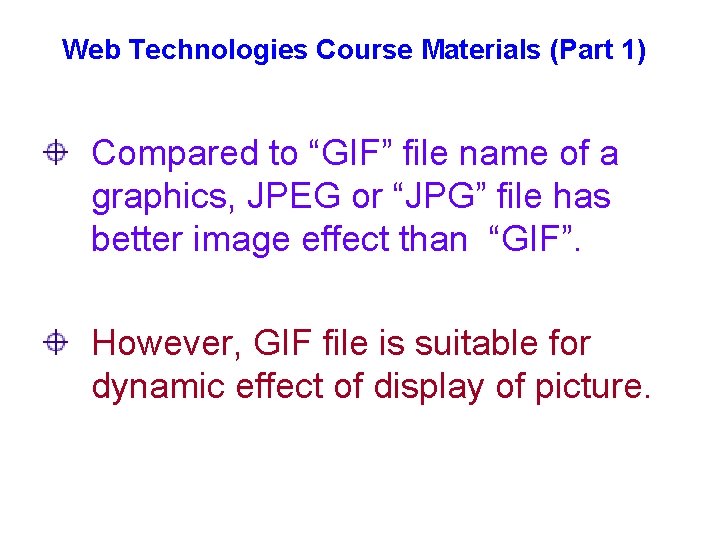 Web Technologies Course Materials Part 1 Portals are