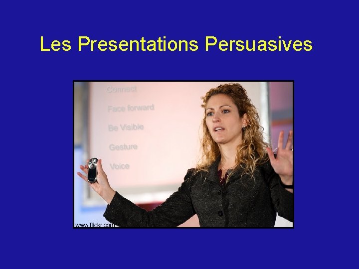 Les Presentations Persuasives 