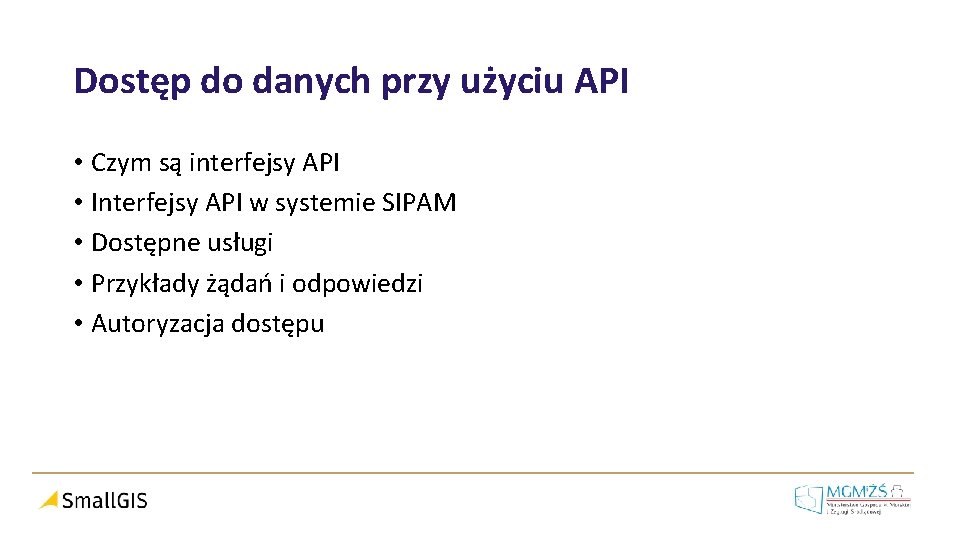 Dostęp do danych przy użyciu API • Czym są interfejsy API • Interfejsy API