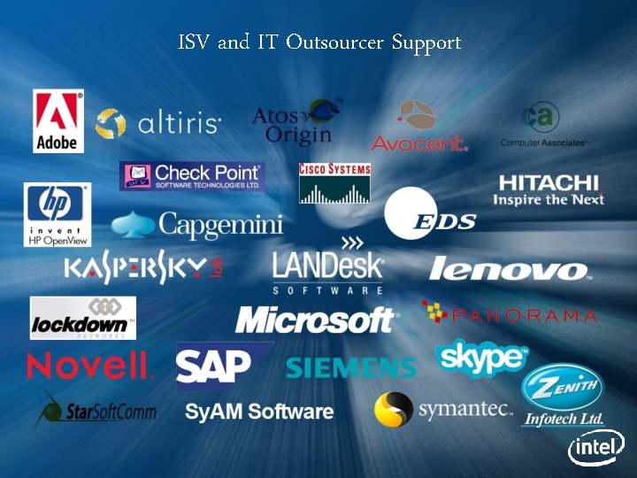 ISV and IT Outsourcer Support 