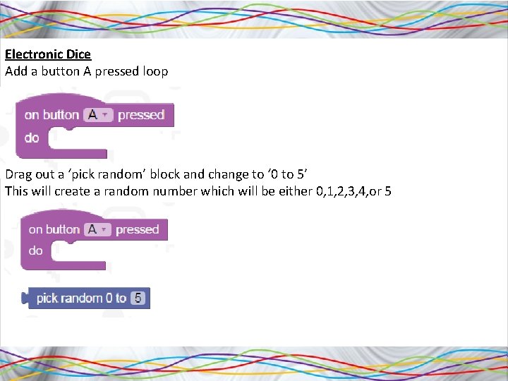 microbit - dice with dots! - youtube Images High... BBC Microbit Objective of the lesson Use Block