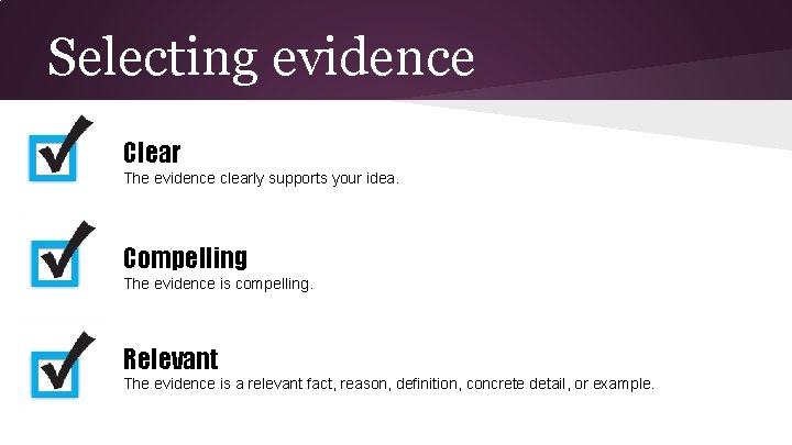 Citing Evidence Grade 8 Copyright by Write Score