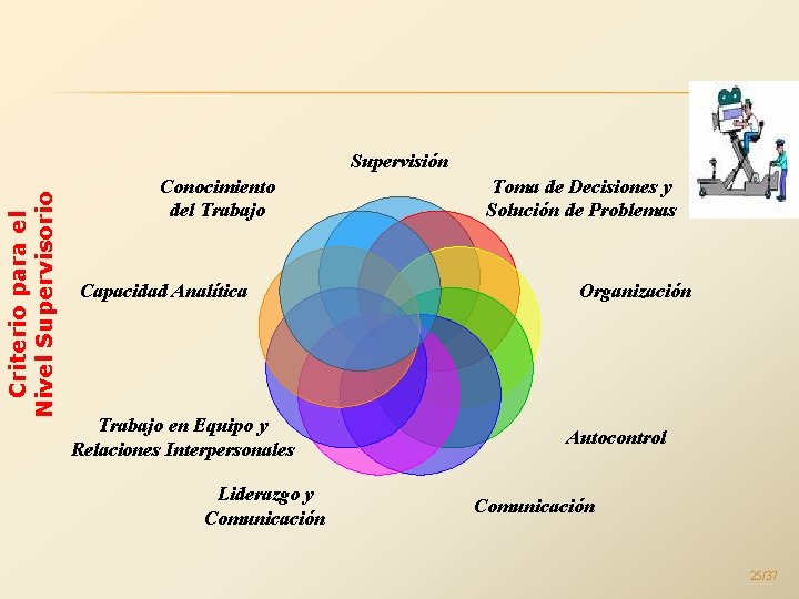 Criterio para el Nivel Supervisorio Supervisión Conocimiento del Trabajo Capacidad Analítica Trabajo en Equipo