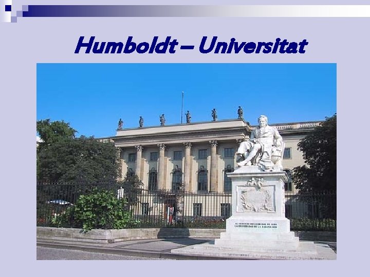 Humboldt – Universitat 