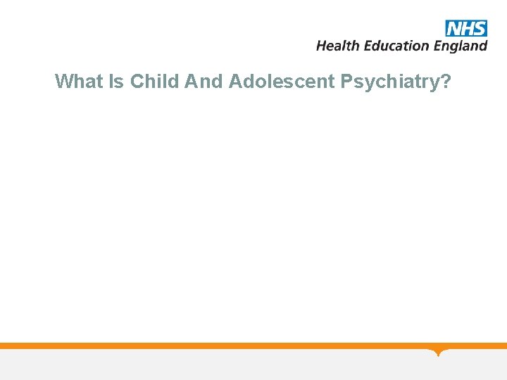 What Is Child And Adolescent Psychiatry? 