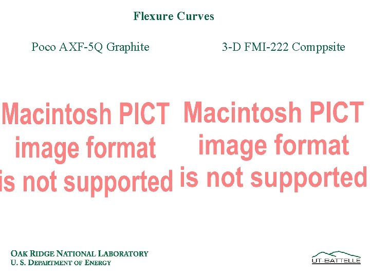 Flexure Curves Poco AXF-5 Q Graphite 3 -D FMI-222 Comppsite 