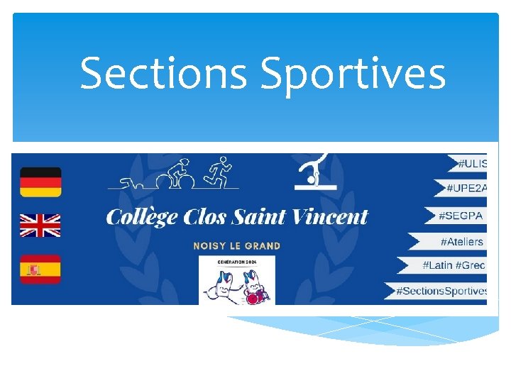 Sections Sportives 