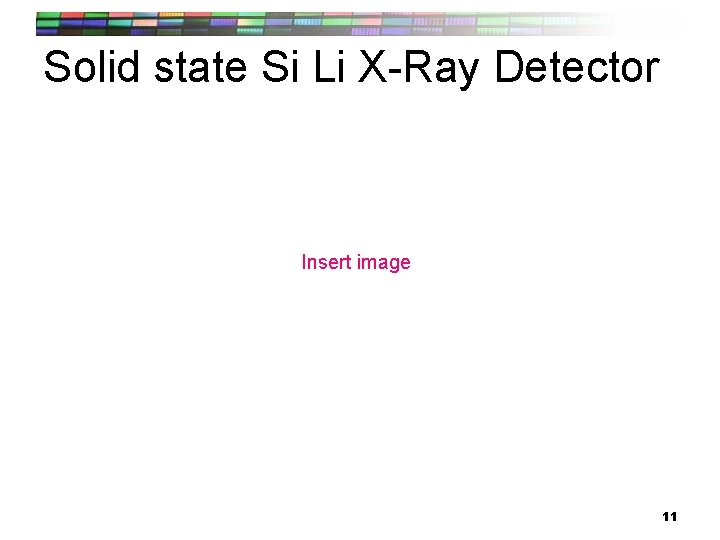 Solid state Si Li X-Ray Detector Insert image 11 