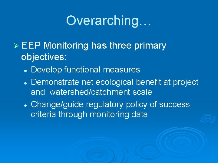 North Carolina Ecosystem Enhancement Program EEP CVSEEP Vegetation