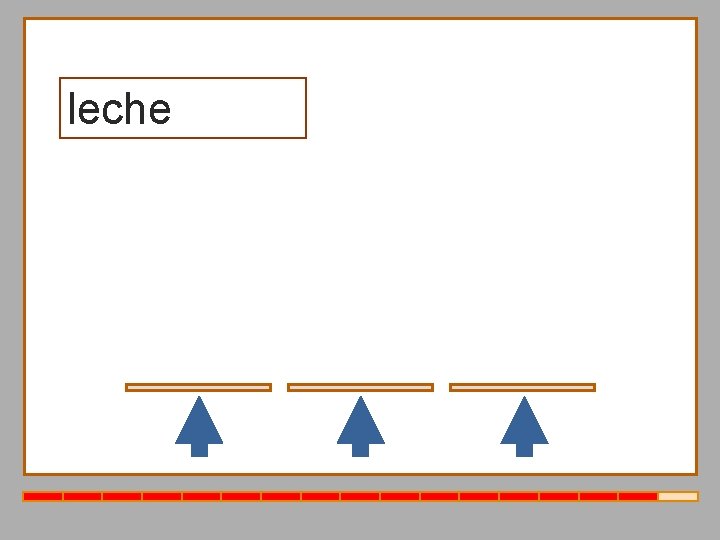 leche coche noche leche 