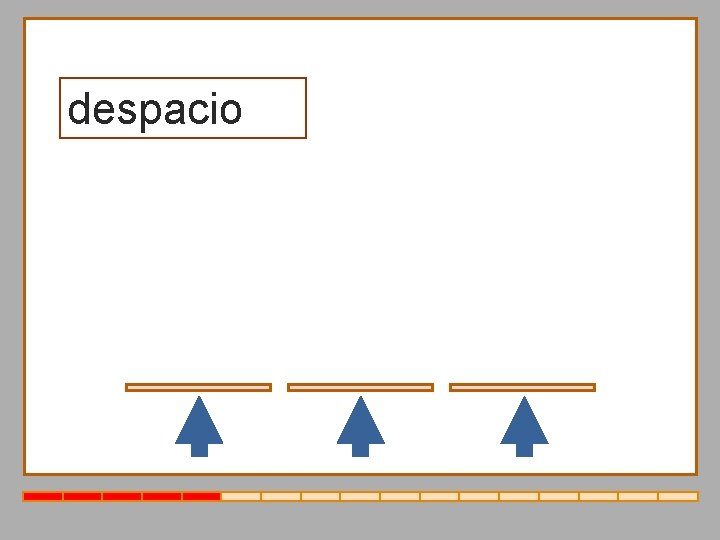 despacio dentro despacio fuera 