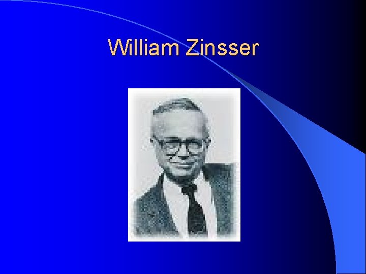 William Zinsser 