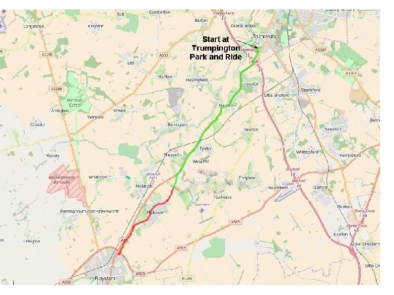 A 10 Cycle Path We expect to have 8 miles of path completed by