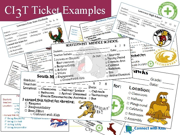 CI 3 T Ticket Examples 